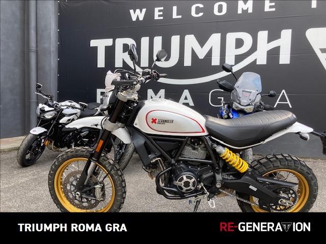DUCATI Scrambler 800 Desert Sled White