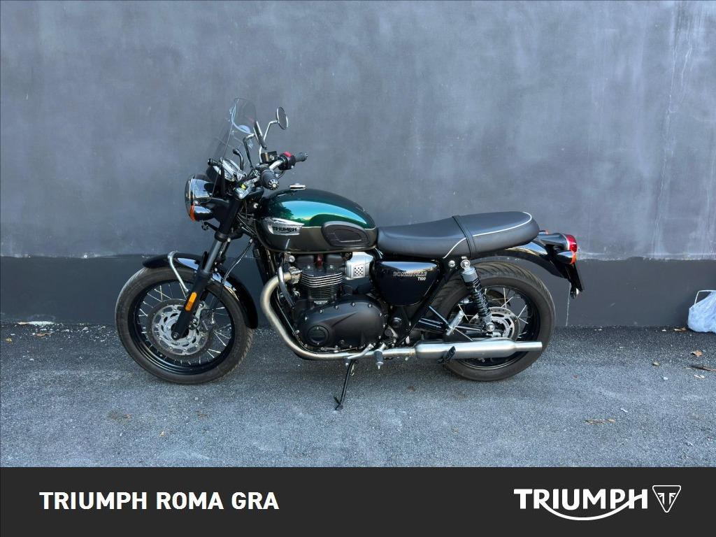TRIUMPH Bonneville 900 T100 Competition Green/Ironstone E5+