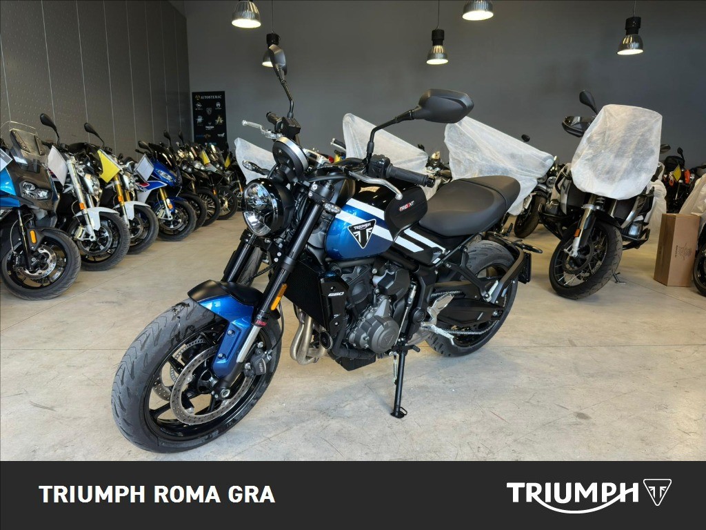 TRIUMPH Trident 660 Cobalt Blue / Sapphire Black Abs