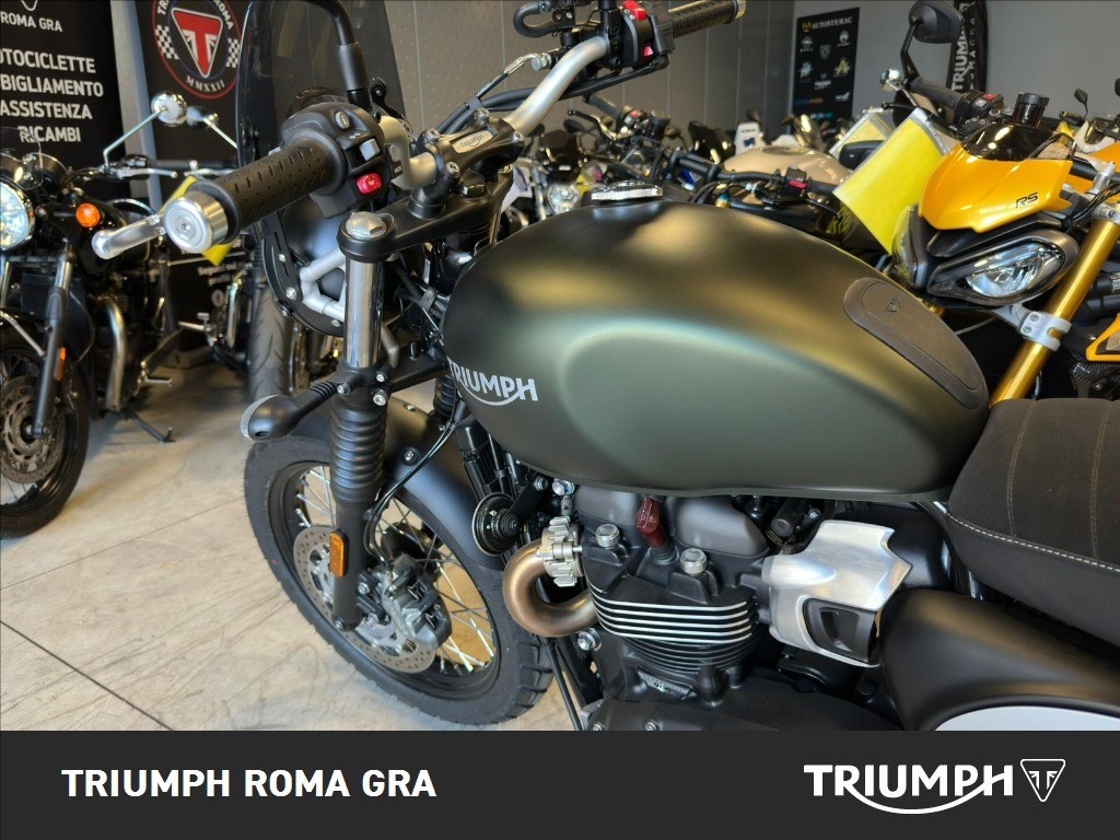 TRIUMPH Scrambler 900 Matt Khaki Abs E5+