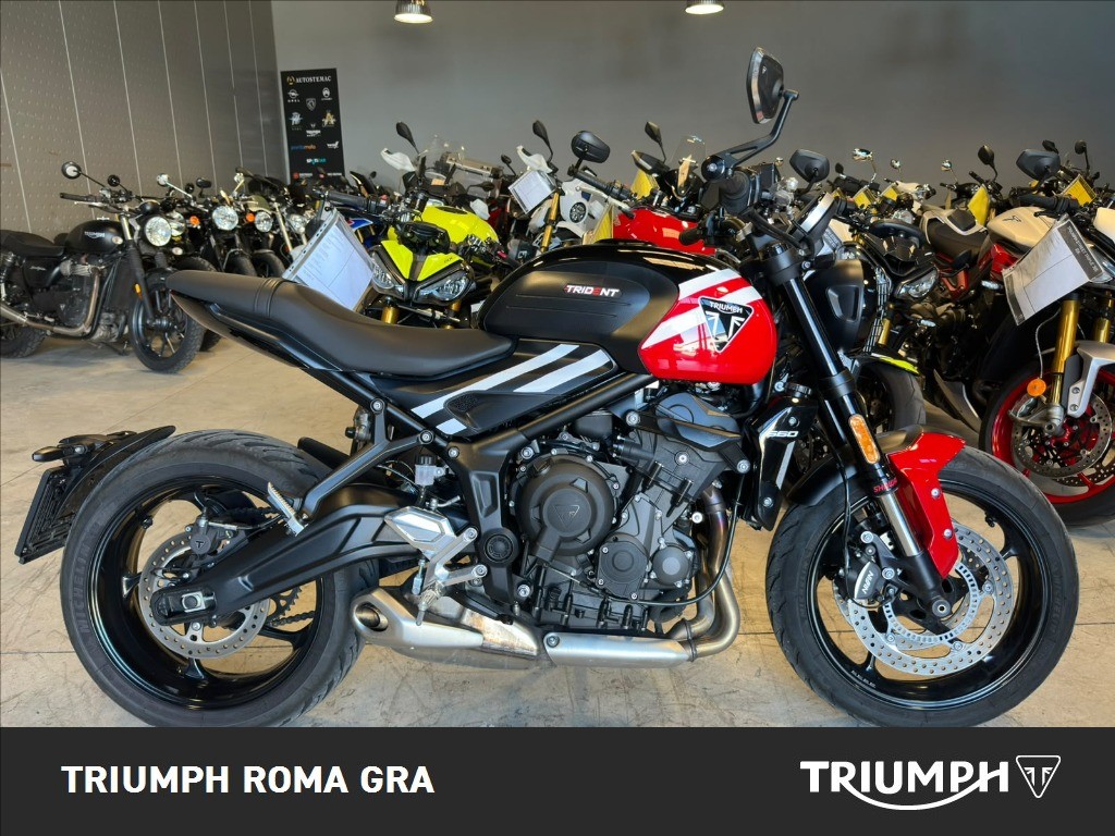 TRIUMPH Trident 660 Diablo Red / Sapphire Black Abs