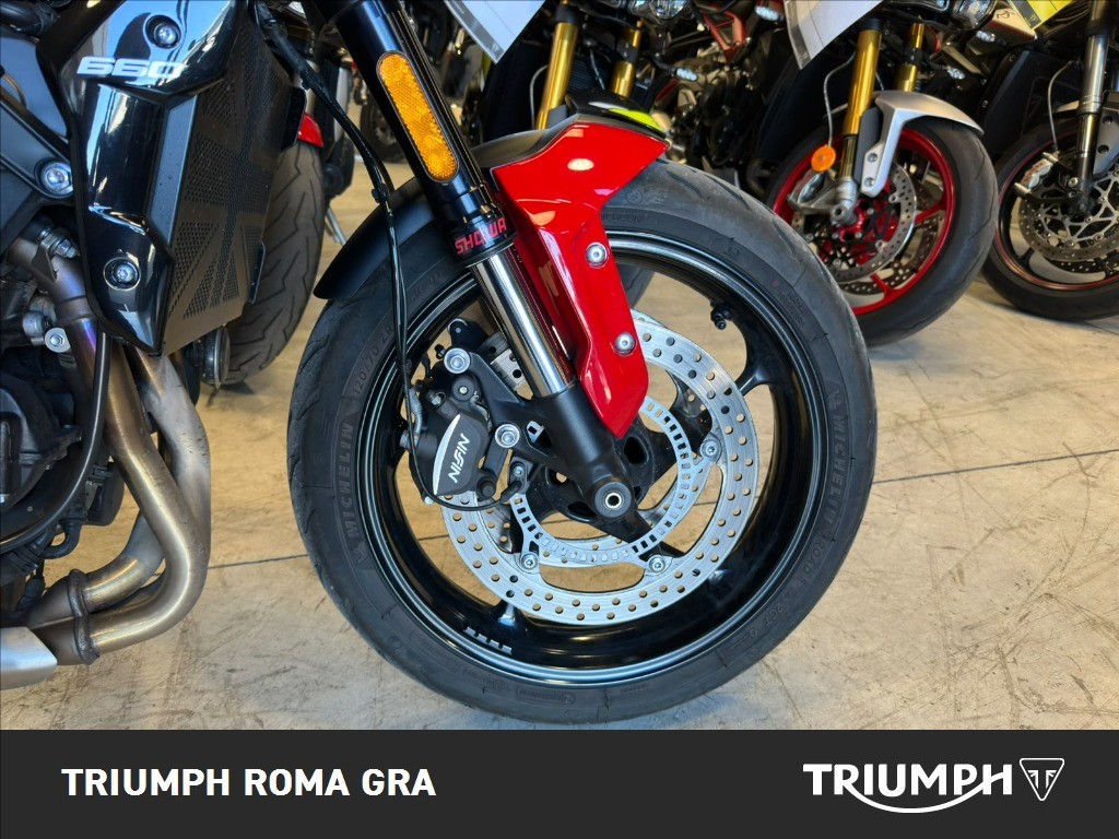 TRIUMPH Trident 660 Diablo Red / Sapphire Black Abs