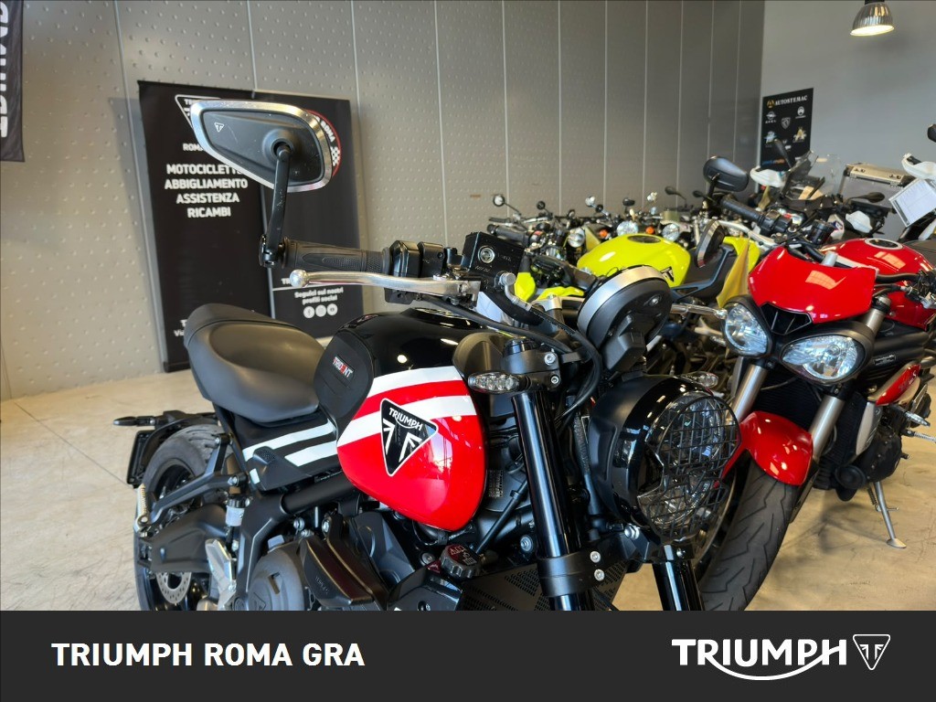 TRIUMPH Trident 660 Diablo Red / Sapphire Black Abs